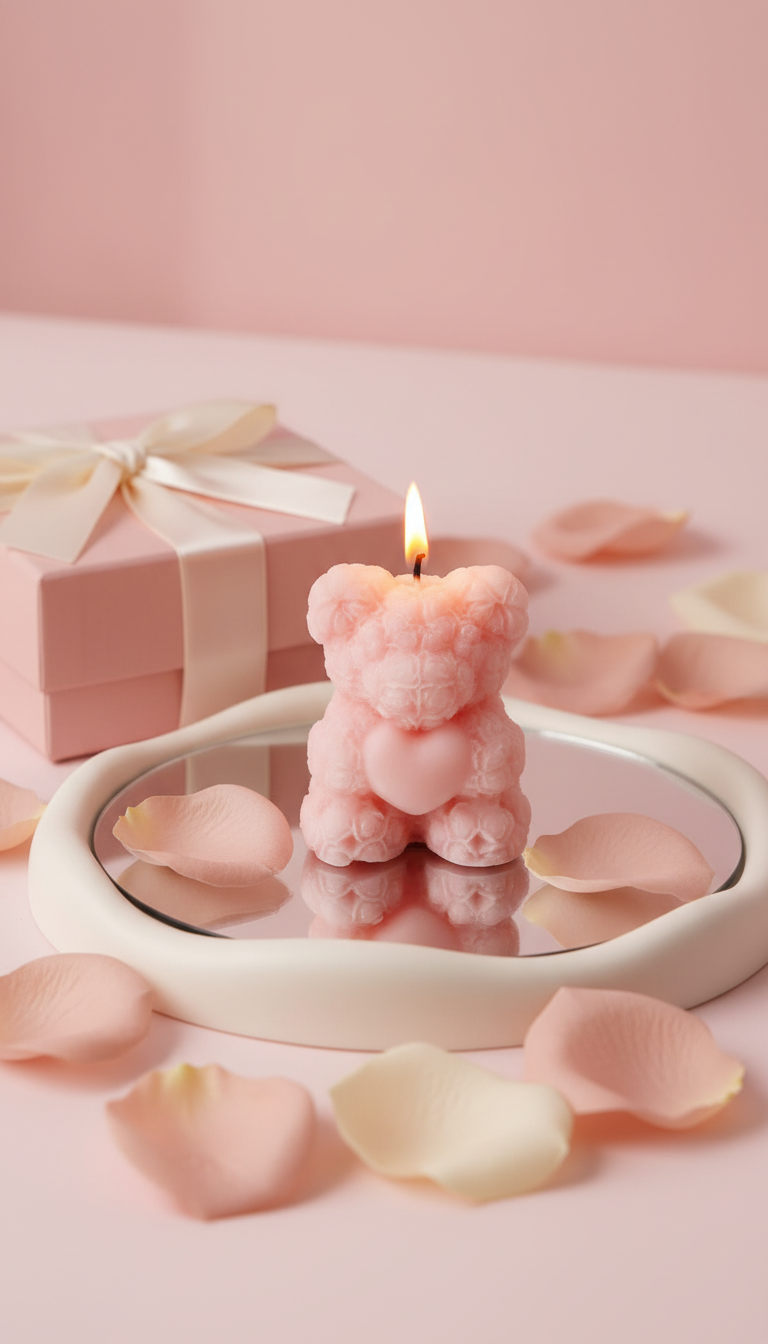 Câlin d'ours enflammé