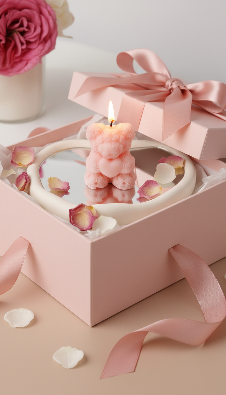 Câlin d'ours enflammé