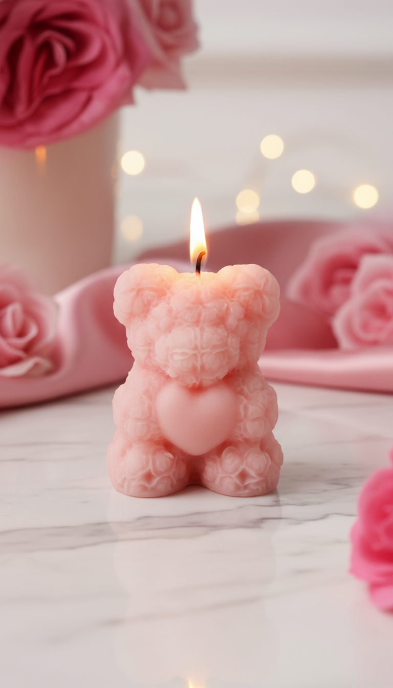 Câlin d'ours enflammé